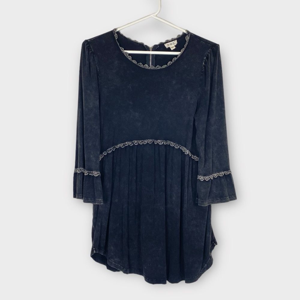 💙💙💙POL Mineral Wash Babydoll Top size Medium